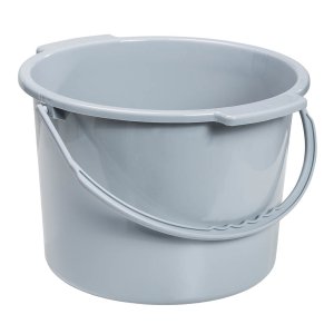 Drive Medical Commode Bucket with Handle & Lid, 12qt, Pack of 1, 11108
